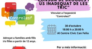 Creixem en família: Prevenció del consum de drogues i ús inadequat de les TRIC (tecnologies de la relació, informació i comunicació)