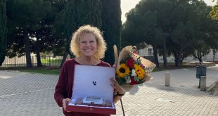 Susanna García, ciclista santquirzenca, homenajeada en la clausura del ciclisme català 2024