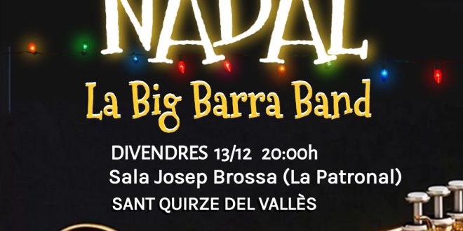 Concert de Nadal de la Big Barra Band