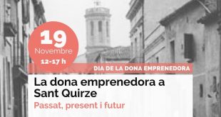 Dia de la Dona Emprenedora a Sant Quirze, 19 de novembre